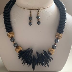 Vintage Necklace and Earrings Set